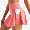 Women Pleated Skirt Sporty - PMMNAPOLES