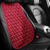 Red 3D suspended car seat cushion on driver's seat