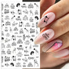 Drama queen nail stickers