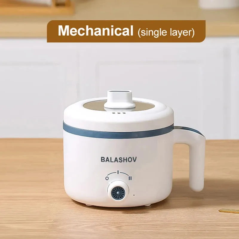 Electric Rice Cooker 1.7L Non Stick Double Layer Design