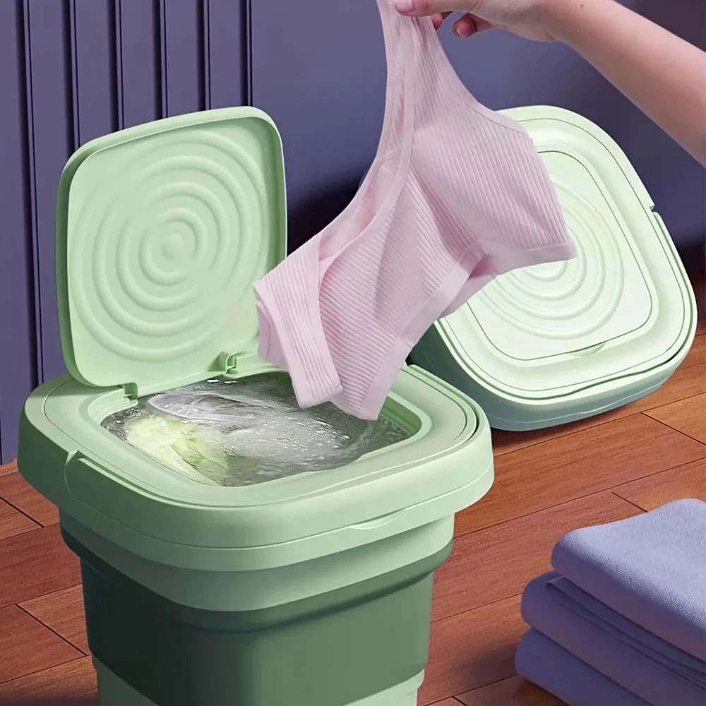 Portable Washing Machine Folding Mini With Dehydration Mode