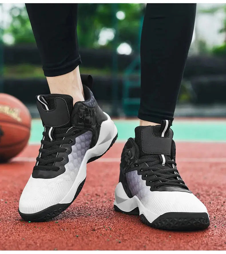 Men’s Basketball Sneakers | Breathable Non-Slip Sports Shoes for Style & Performance