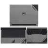 Silver matte laptop skin cover for Dell