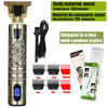 Metal T9 Cordless Hair Shaver, dragon design, 120 min endurance