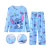 Conjunto de pijama de 2 piezas de Disney Stitch para niños y niñas