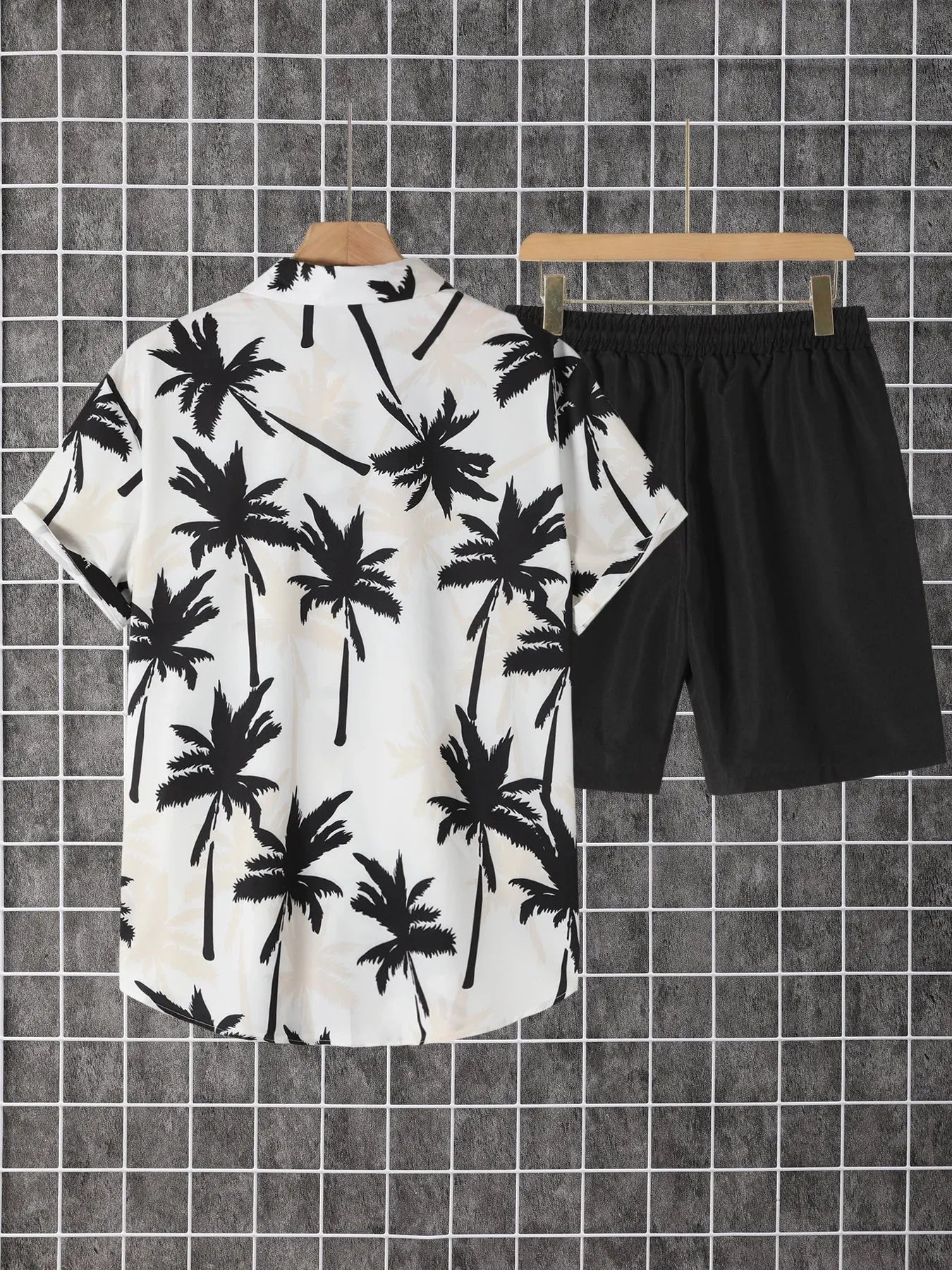 Shirts 2 Pack Men Printed Button Down Set With Pants