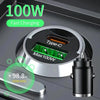 100W Dual Port USB Car Charger with Fast Charging - PMMNAPOLES