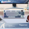 Hot-swappable wireless mechanical keyboard