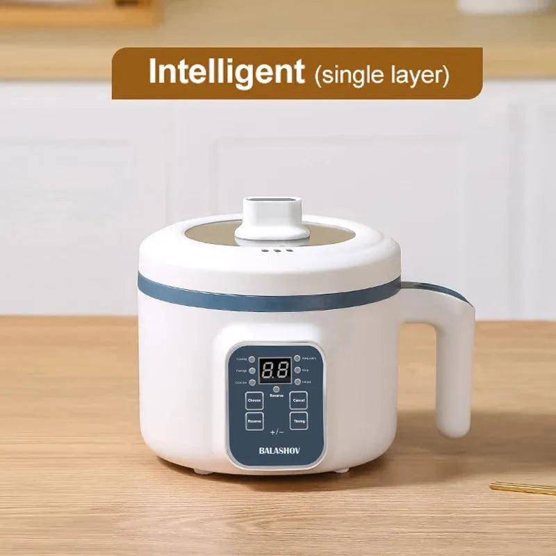 Electric Rice Cooker 1.7L Non Stick Double Layer Design