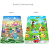 Double-sided baby play mat with animals - PMMNAPOLES