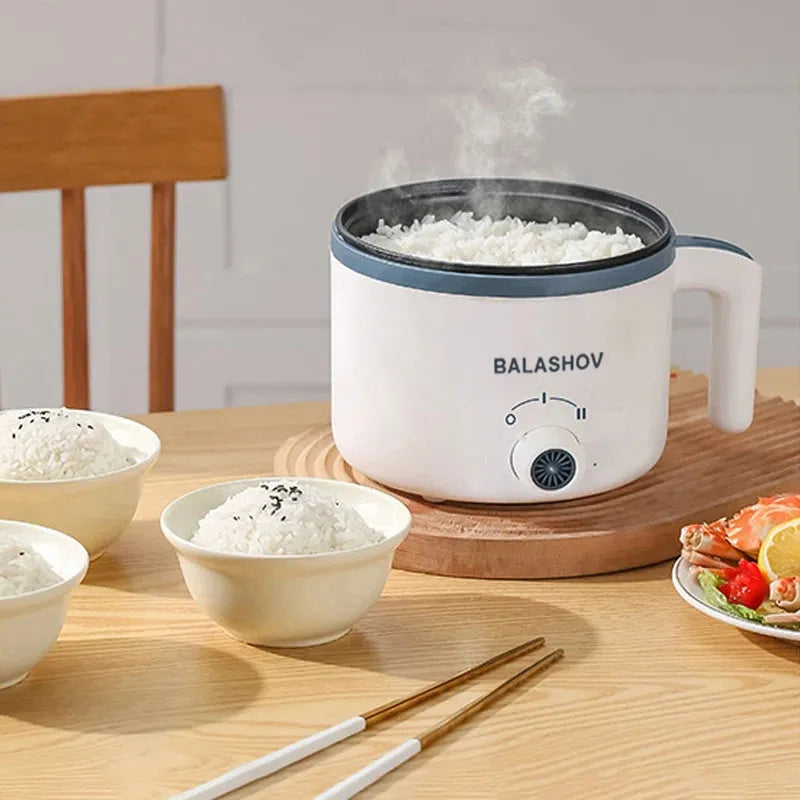 Electric Rice Cooker 1.7L Non Stick Double Layer Design