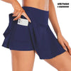 Dark blue sporty tennis skirt with pocket