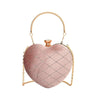 Heart shaped handbag for women