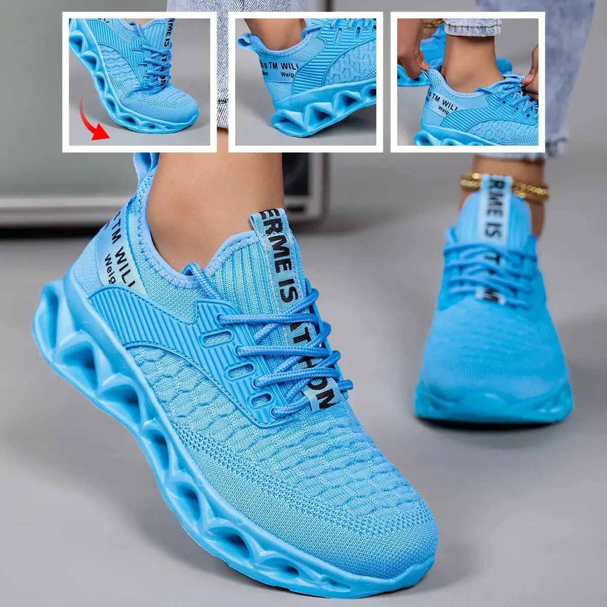 Women’s Lightweight Running Shoes | Breathable Mesh Blade Sneakers for Comfort & Sport