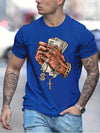 Men's short-sleeved sports t-shirt