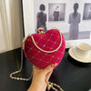 Heart shaped handbag for women