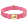 Personalized velvet dog collar - PMMNAPOLES