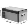 Compact portable refrigerator dimensions