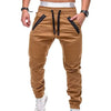 Men's adjustable drawstring pocket pants