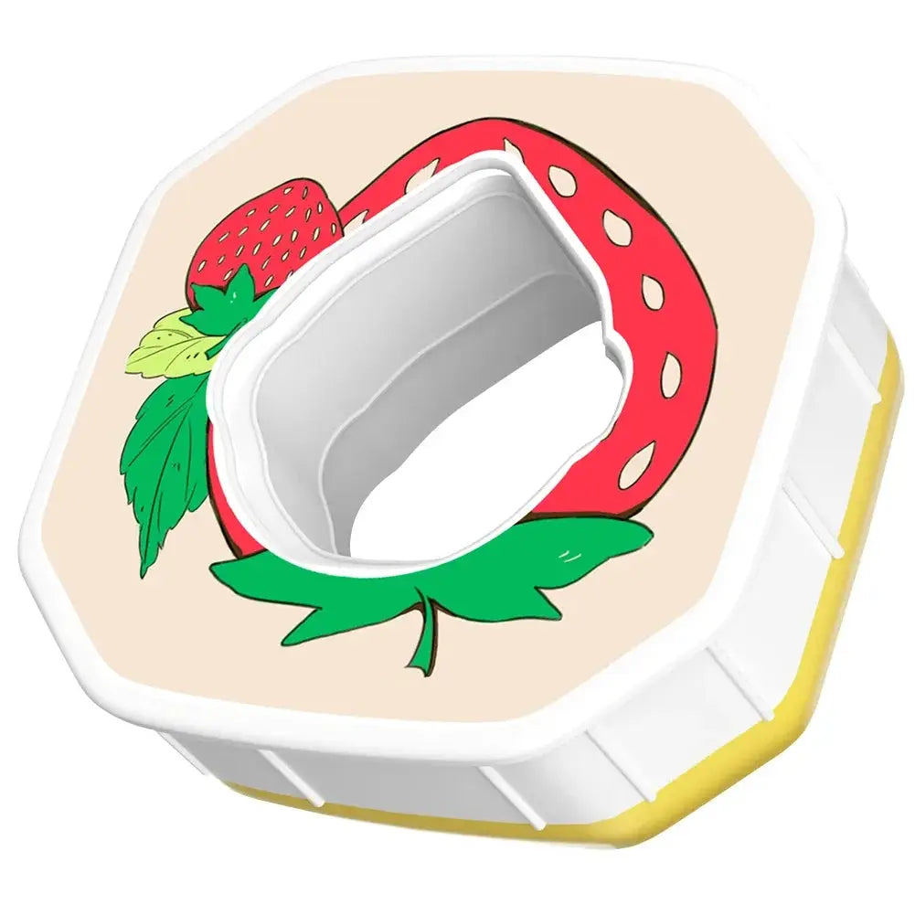 Strawberry scent pod for flavored water bottle, compatible with air water cups to enhance hydration with fruity aroma.