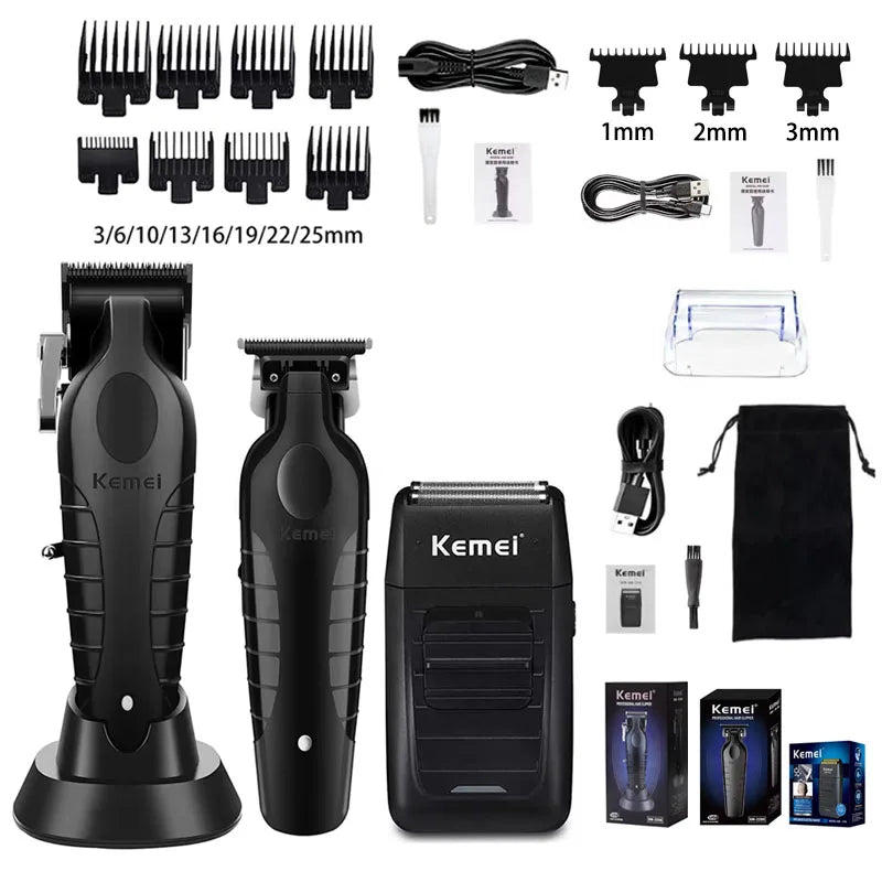 Professional hair clipper kit