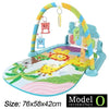 Jungle-themed baby play gym with lion, Model O