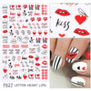 Love letter nail stickers