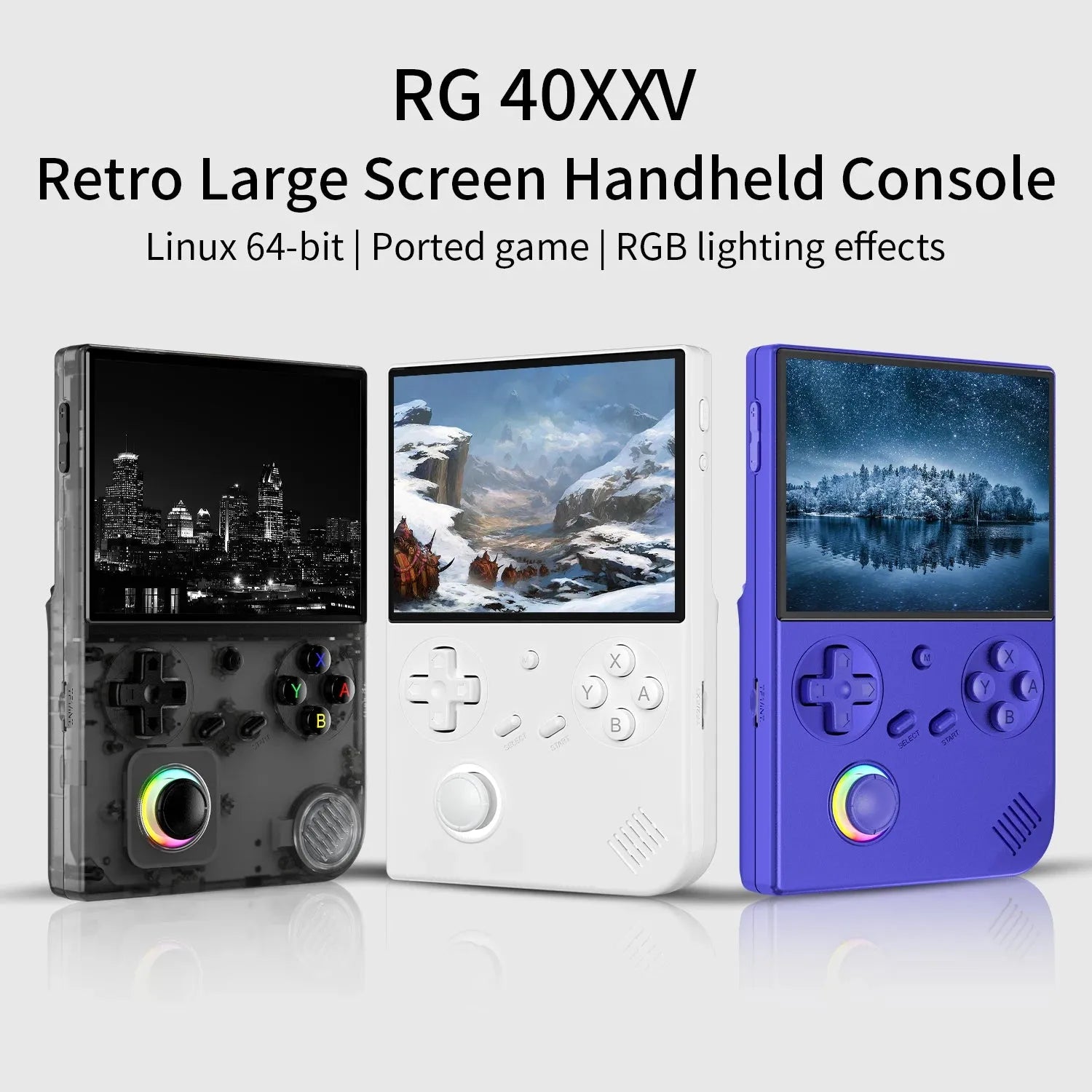 Retro Game Console with IPS Display and 5000 Built In Games