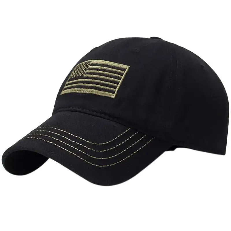 Adjustable tactical camouflage baseball cap for men and women, summer sun protection hat for hiking, fishing, hunting