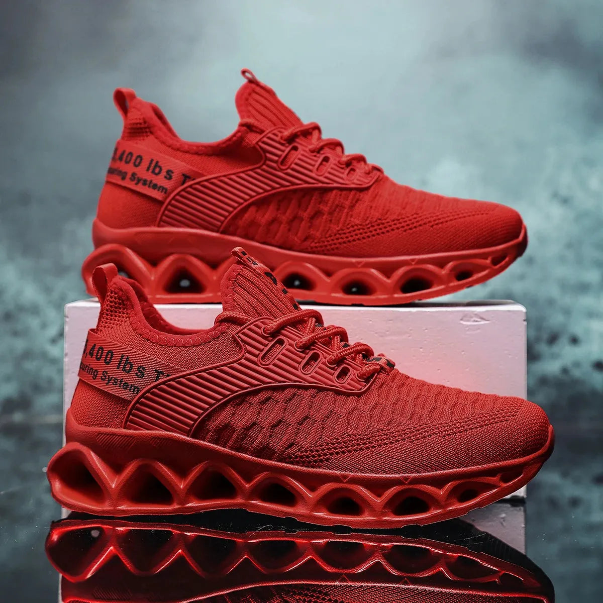 Women’s Lightweight Shoes Mesh Flat With Blade Style Sole