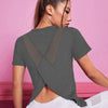 Women Yoga T-Shirt Sporty - PMMNAPOLES