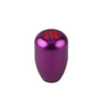 Purple 5 speed aluminum gear shift knob