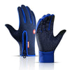 Winter cycling gloves with wrist support