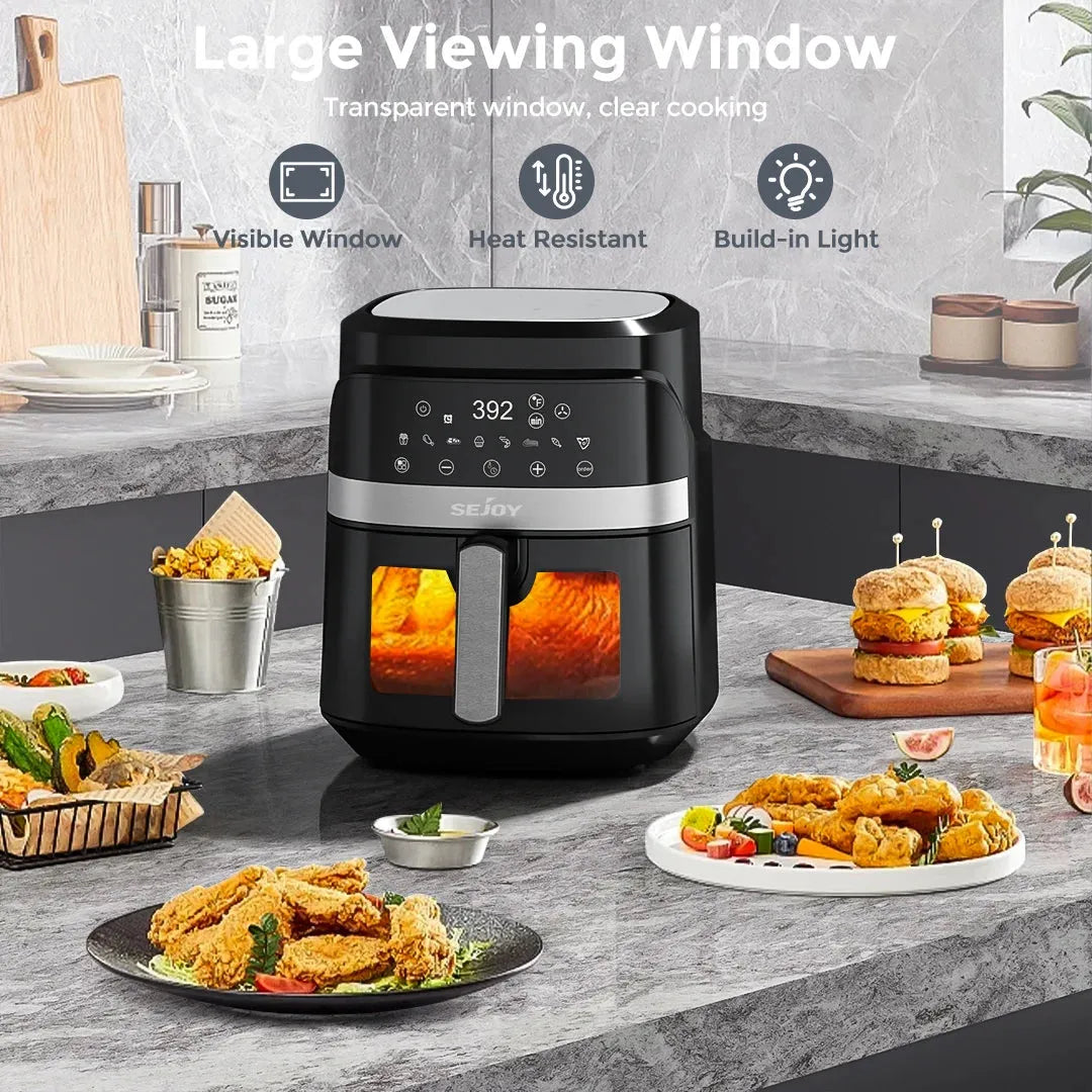 Air Fryer 8 in 1 Electric 6L Oil Free Cooking Oven