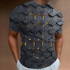 Men's 3D Printed Broken Rock T-shirt