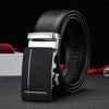 Men's faux leather belt