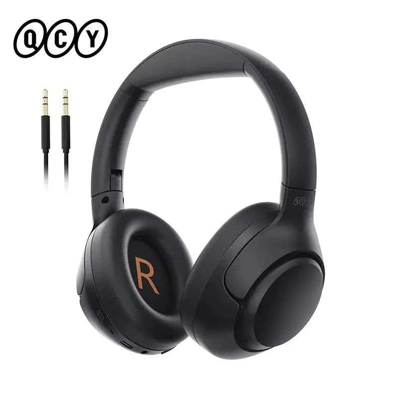 Wireless Over-Ear Headphones Bluetooth 5.4 with 43dB ANC Hi-Res Audio & 60H Playtime