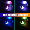 Colorful gradient USB LED light display