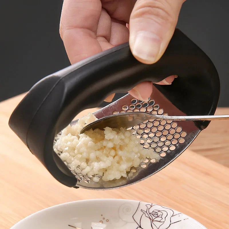 Stainless Steel Garlic Press Manual Mincer Dishwasher Safe
