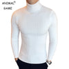 Men's slim fit turtleneck sweater