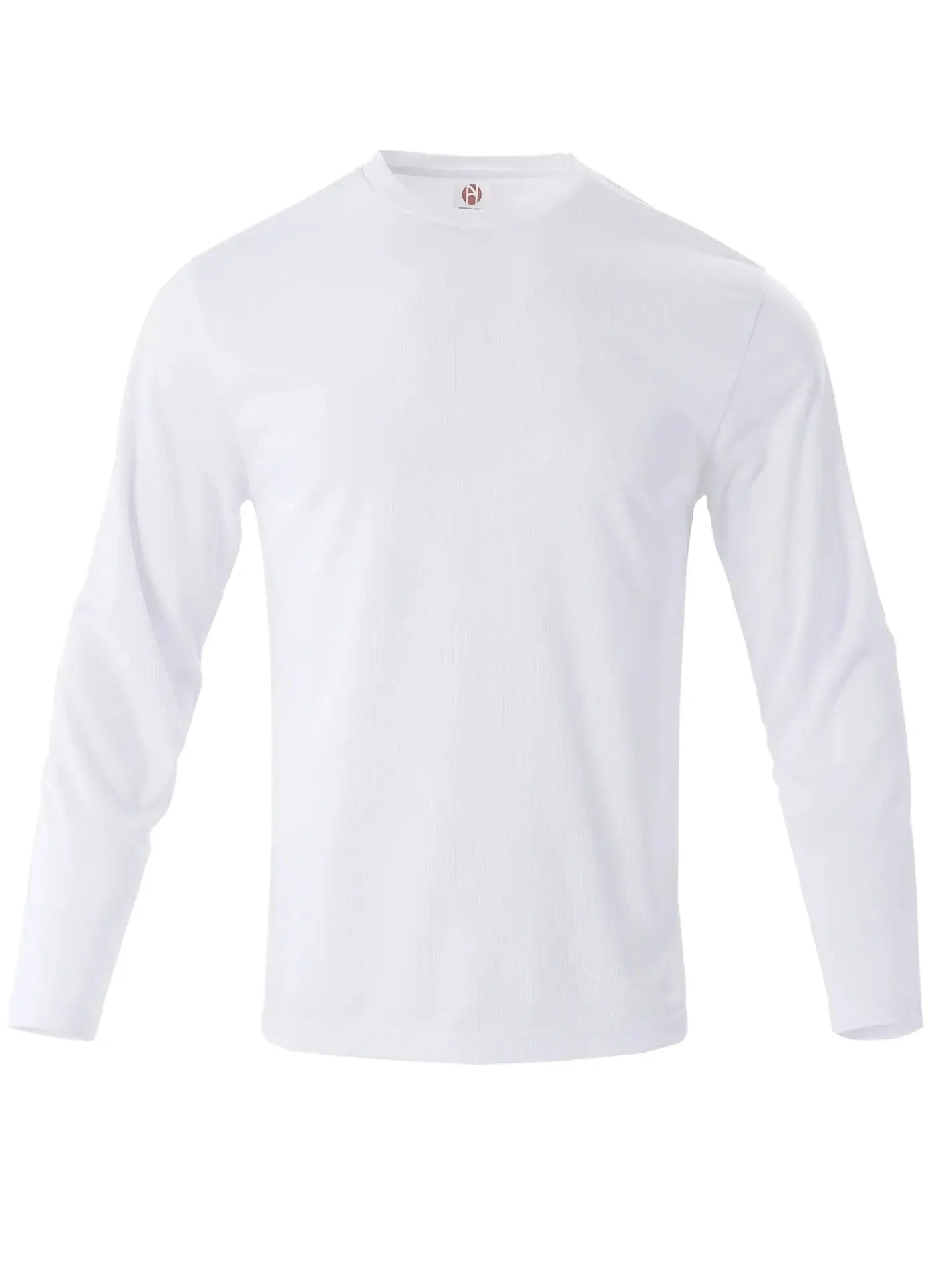 4-piece men's long sleeve quick-dry athletic T-shirt set, breathable fabric for running or fitness workouts