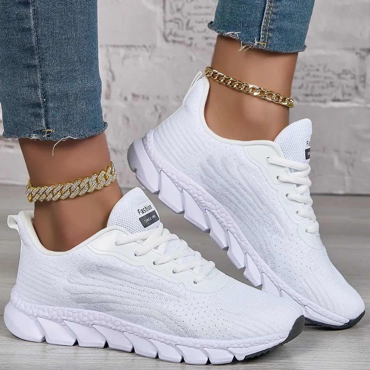 Women’s Walking Sneakers | Lightweight Air-Cushion Tennis Shoes for Running & Casual Wear