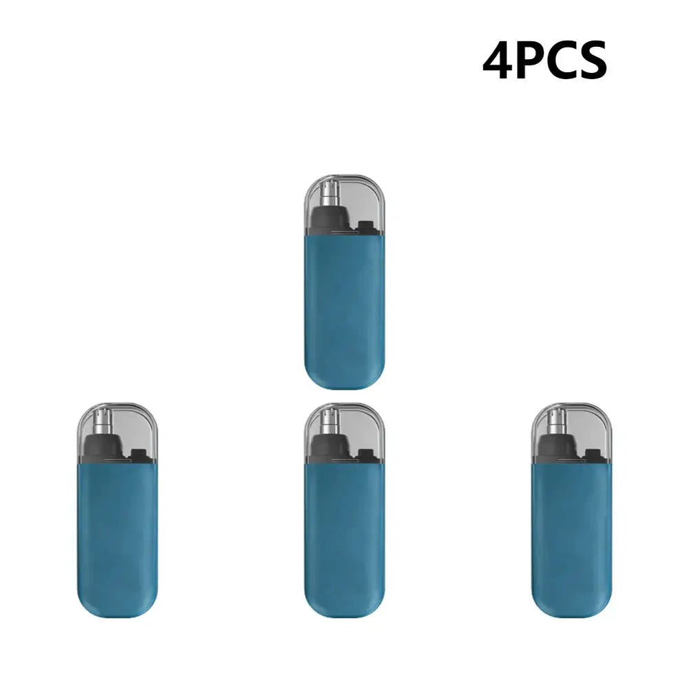 Electric nose hair trimmer, 7000 RPM motor, dual-edge blades, USB rechargeable, painless grooming (1–5 pcs)