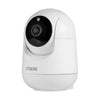 White surveillance camera with automatic tracking feature