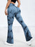 Women's high waist flared pants