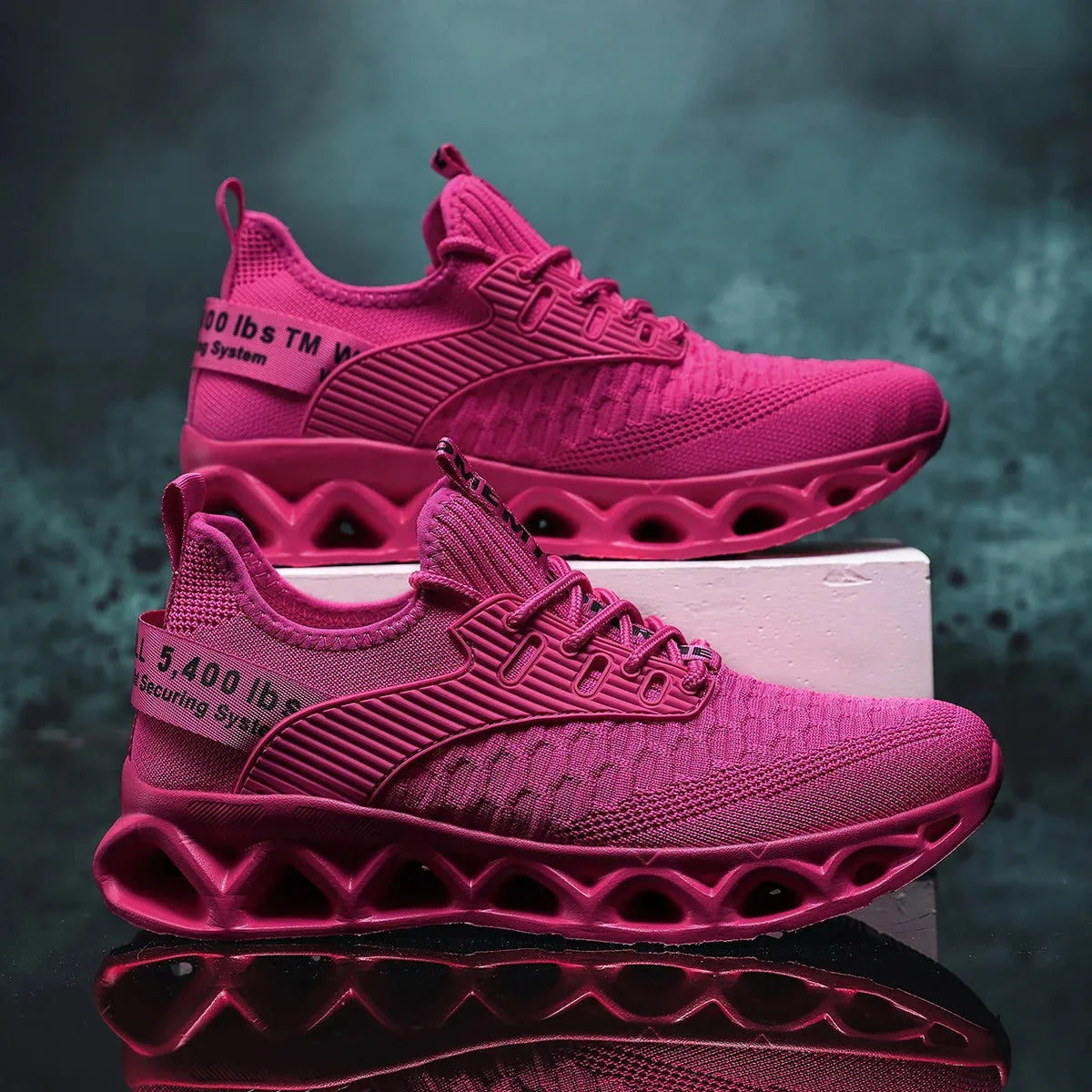 Women’s Lightweight Shoes Mesh Flat With Blade Style Sole