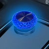 Deep blue USB car LED ambient light on dashboard