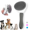 Self-cleaning pet hair removal comb - PMMNAPOLES