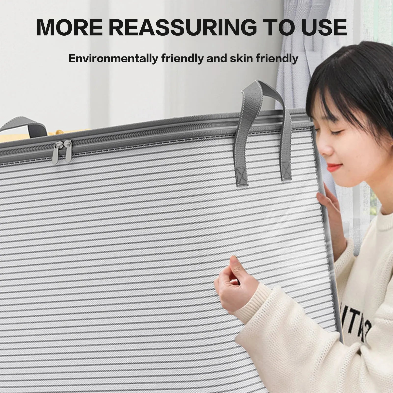 Large Storage Containers with Reinforced Handles