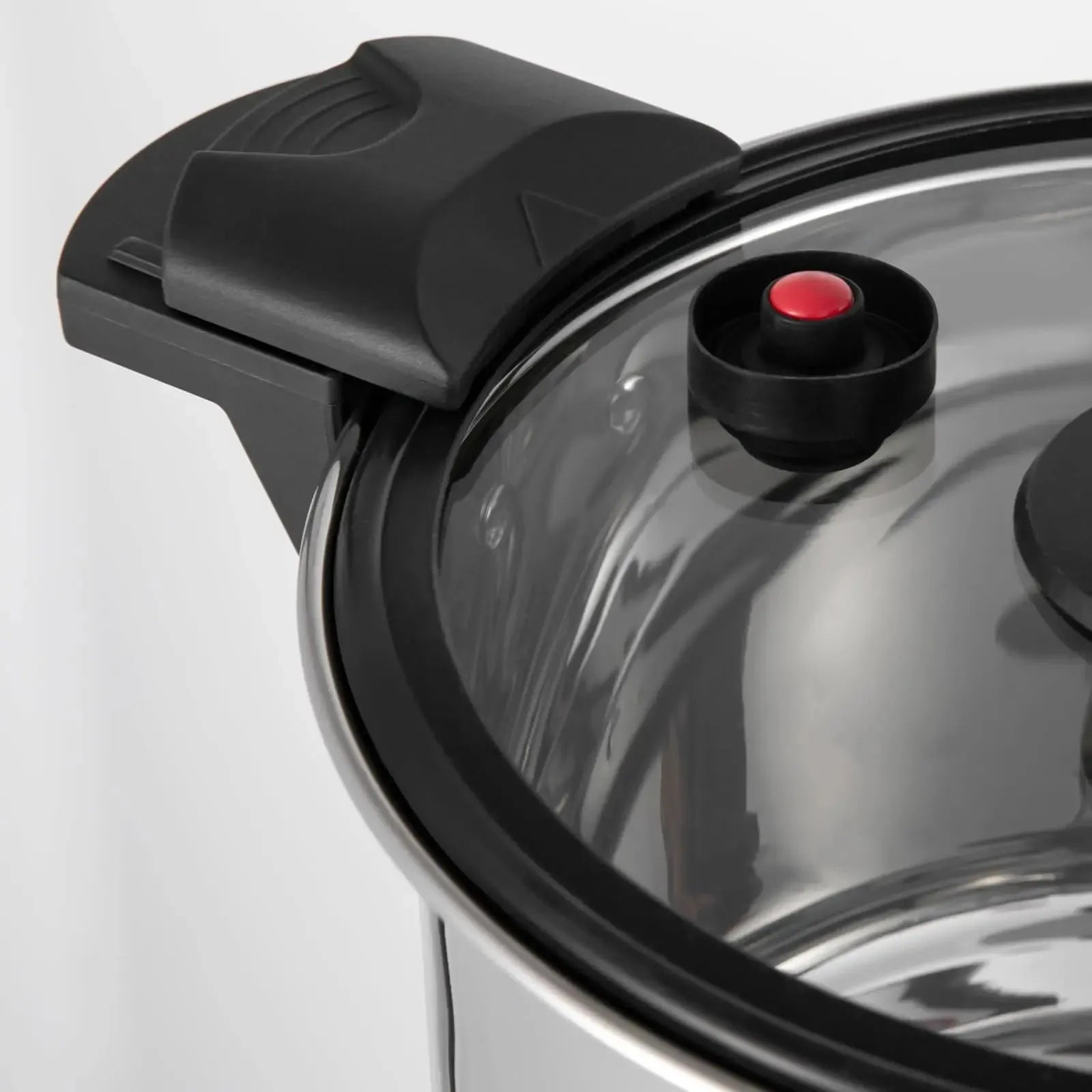 Pressure Cooker 7.4 Qt Stainless Steel Secure Lid Design